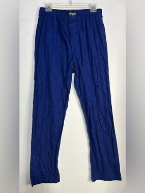 Polo Ralph Lauren Blue Polo Logo Pajama Pants Medium